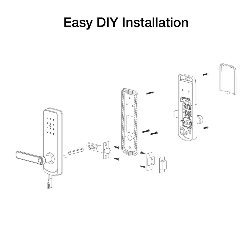 Orion Grid Connect Smart Wi-Fi Entrance Lock - Image 6 of 9