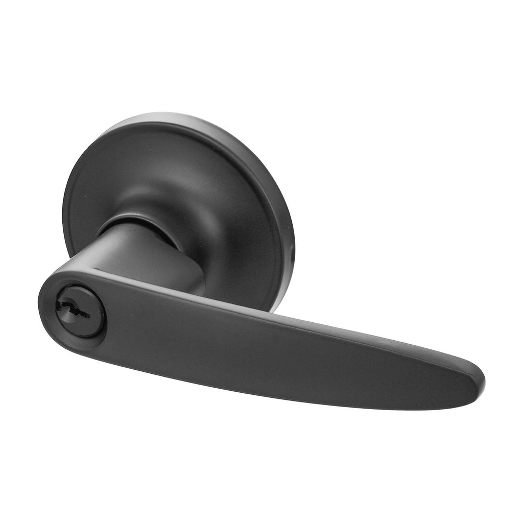 Ikonic Black Matte Norr Entrance Lever Set - Image 4 of 10