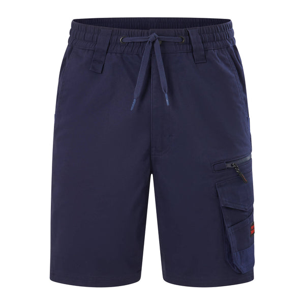 Hard Yakka Men's Navy Tough Utility Mid Length Shorts