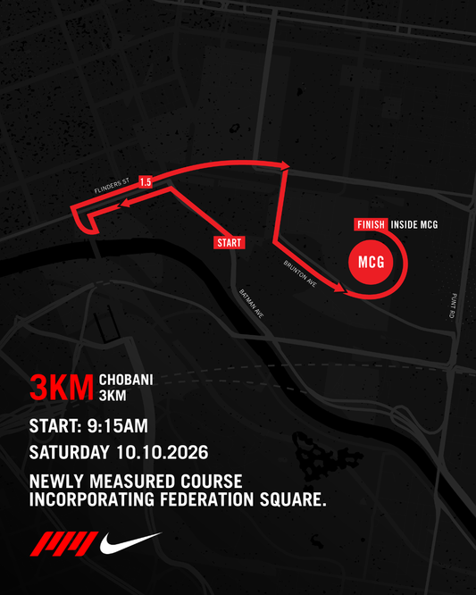 Chobani Fit 3km Walk