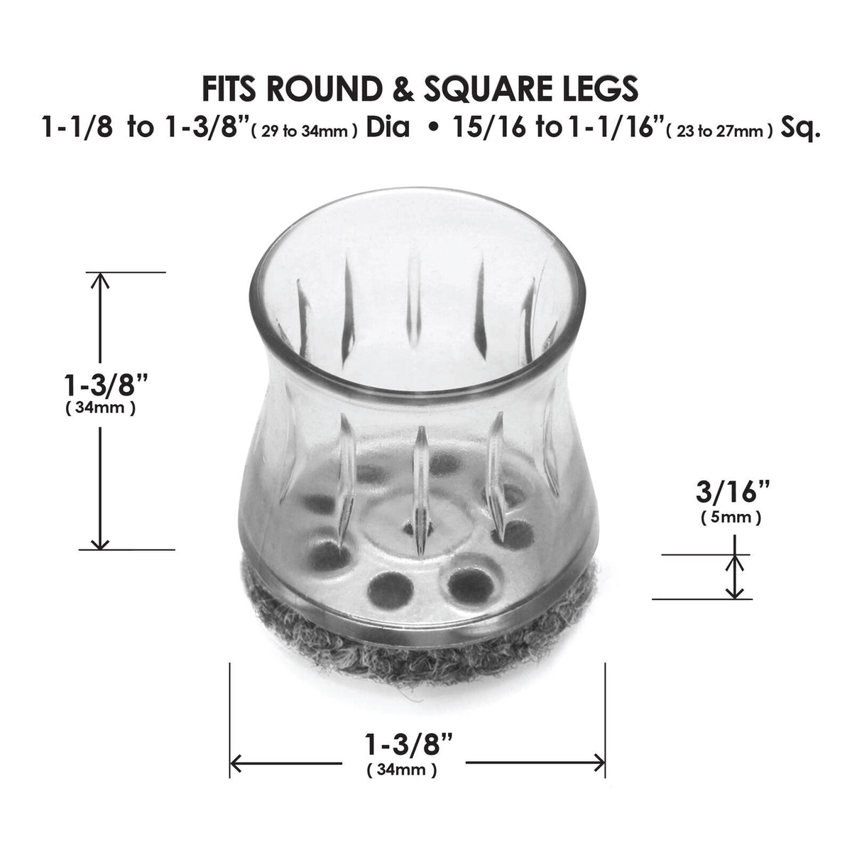 Slipstick 29-34 mm Diameter Clear Sleeve Outdoor Circle CB95005 - Image 2 of 7