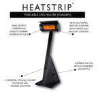 Heatstrip Portable LPG Outdoor Heater - Image 2 of 8