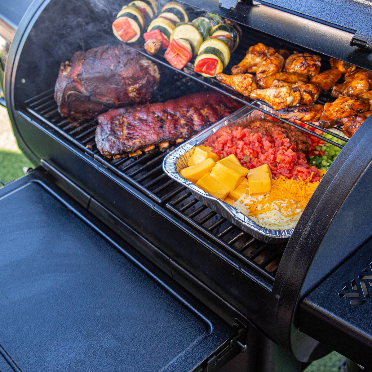 Pellet Smoker Pitboss 850 Navigator With Cover - Image 5 of 8