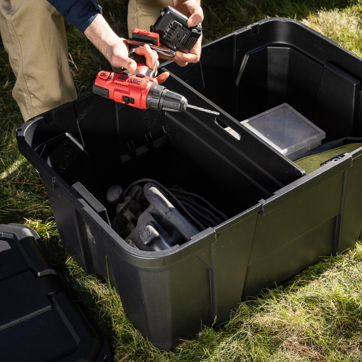 Inabox Iron Black Heavy Duty Storage Container - Image 4 of 15
