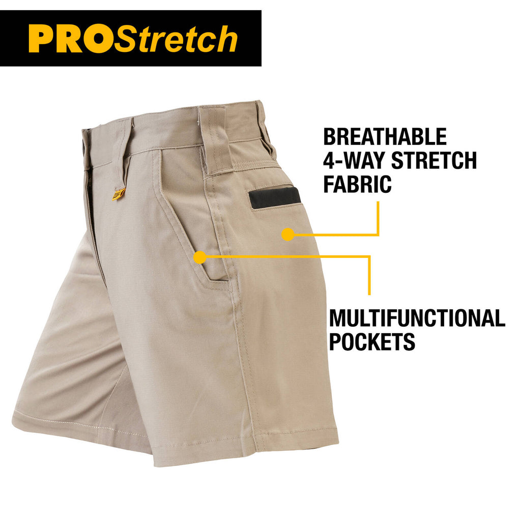 DEWALT Women's Khaki Centenary Shorts - Image 4 of 10