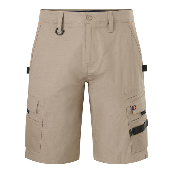 Citeco Men's Khaki Mid Shorts Ripstop Cargo