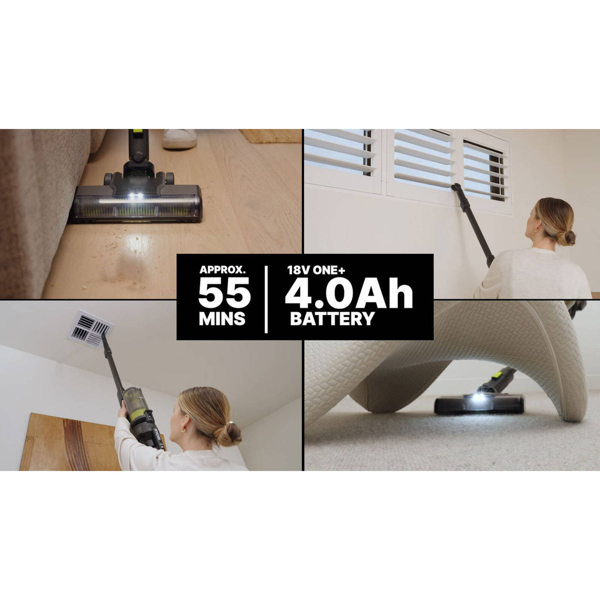 Ryobi 18V ONE+ HP Brushless Stick Vacuum 4Ah Kit R18XSV914BLK - Image 8 of 9