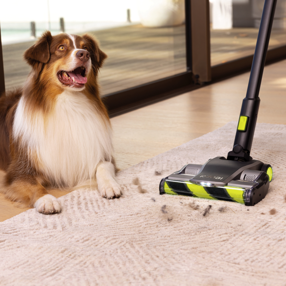Ryobi 18V ONE+ HP Brushless Pet Stick Vacuum 2 x 4Ah Kit - Image 4 of 8