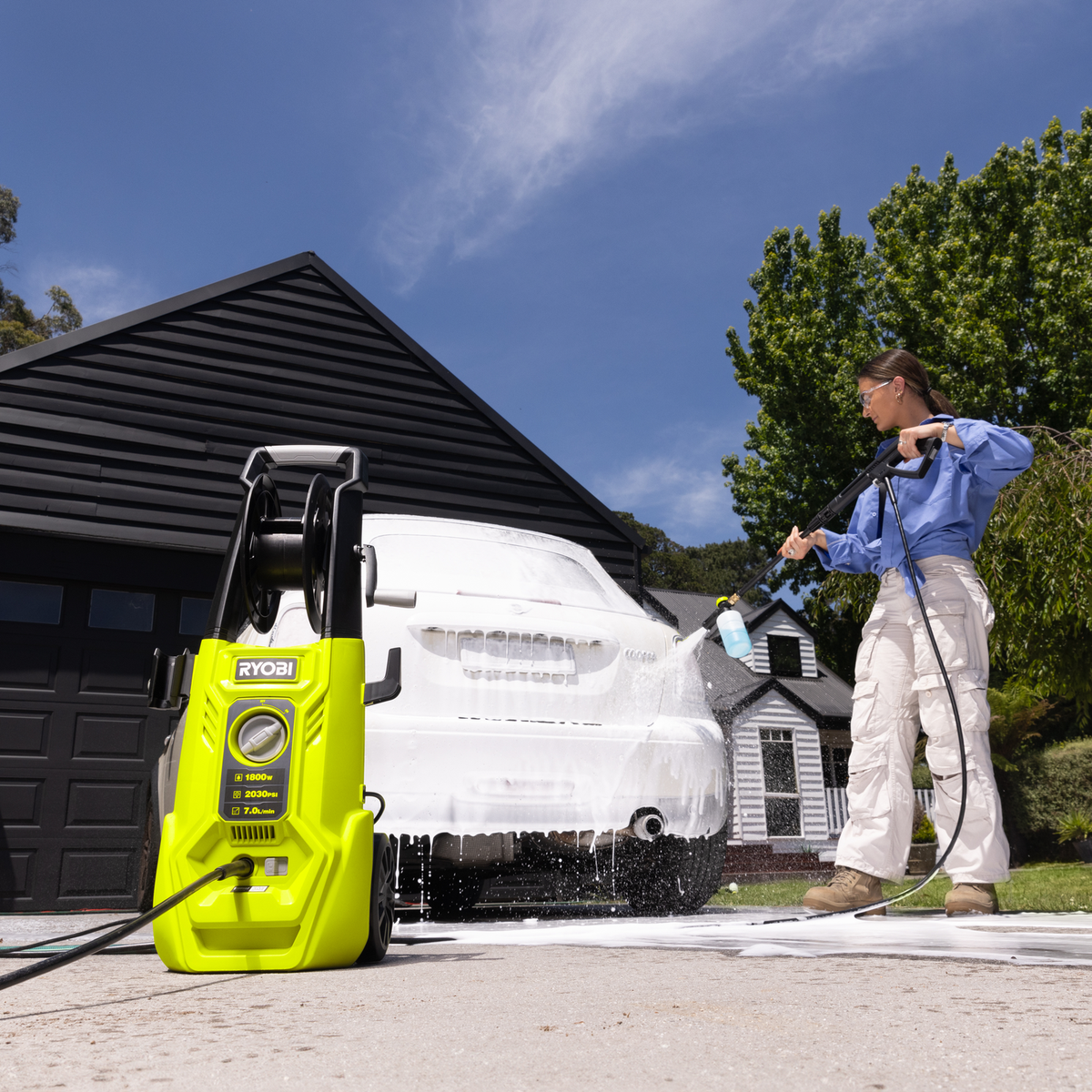 Ryobi 2030 PSI High Pressure Washer - Image 6 of 9