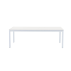 Mimosa Cordoba Aluminium Dining Table White - Image 3 of 4