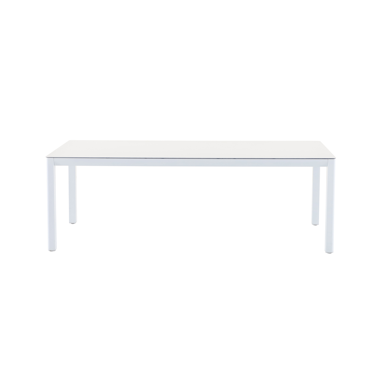 Mimosa Cordoba Aluminium Dining Table White - Image 3 of 4