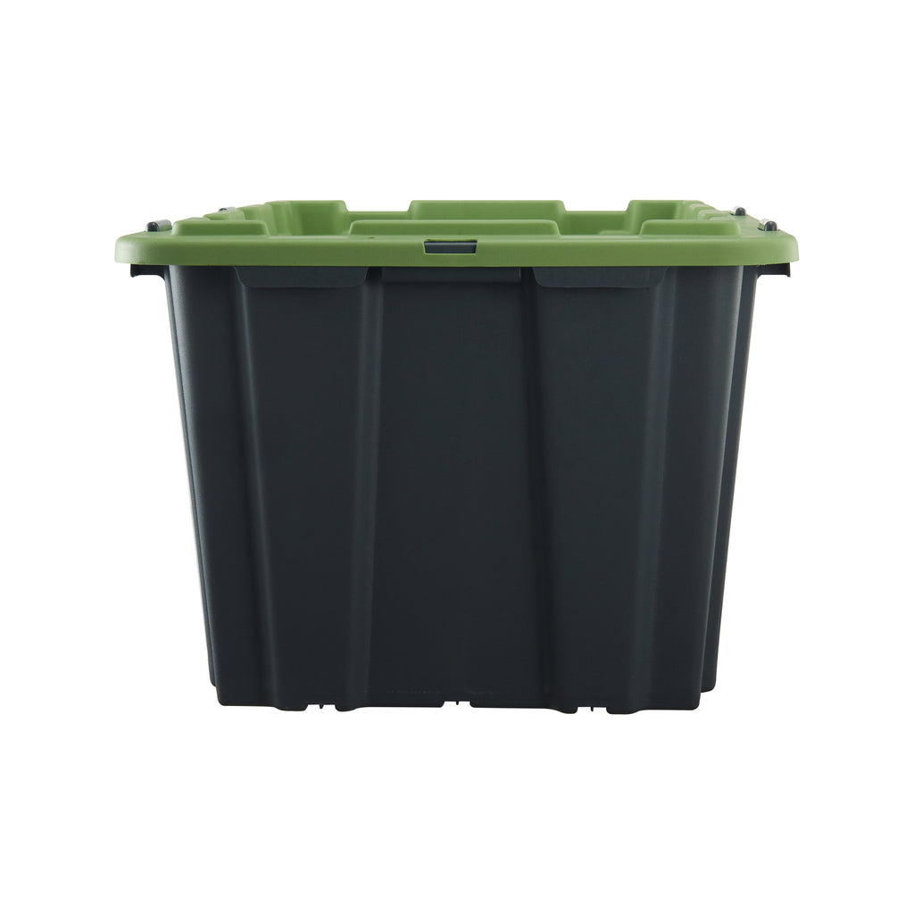 All Set Green And Grey Storage Container With Flat Lid - Image 4 of 6