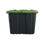 All Set Green And Grey Storage Container With Flat Lid - Image 4 of 6