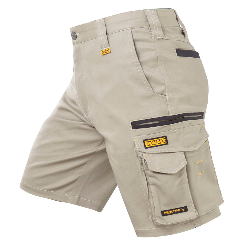 DEWALT Men's Khaki Bennington PROStretch Shorts - Image 1 of 9