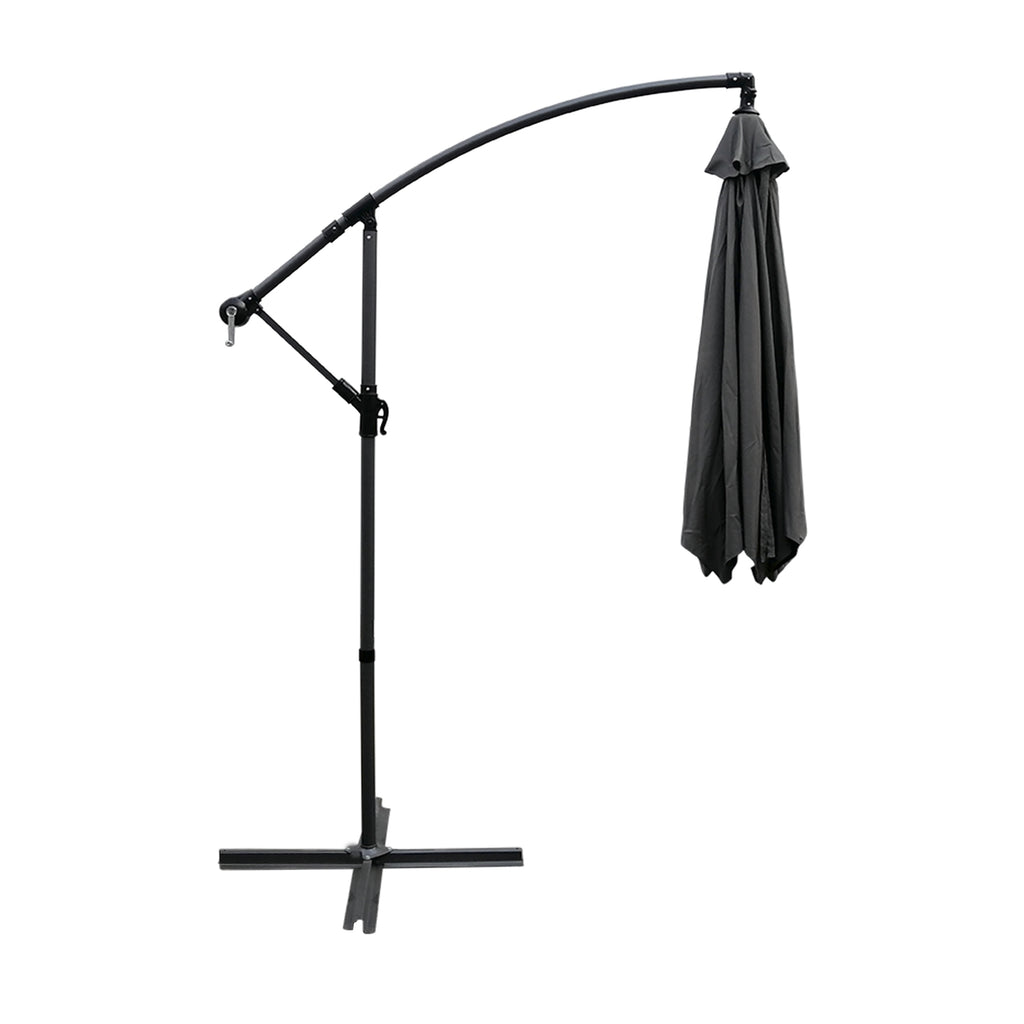 Marquee 3m Charcoal Cantilever Umbrella - Image 4 of 6