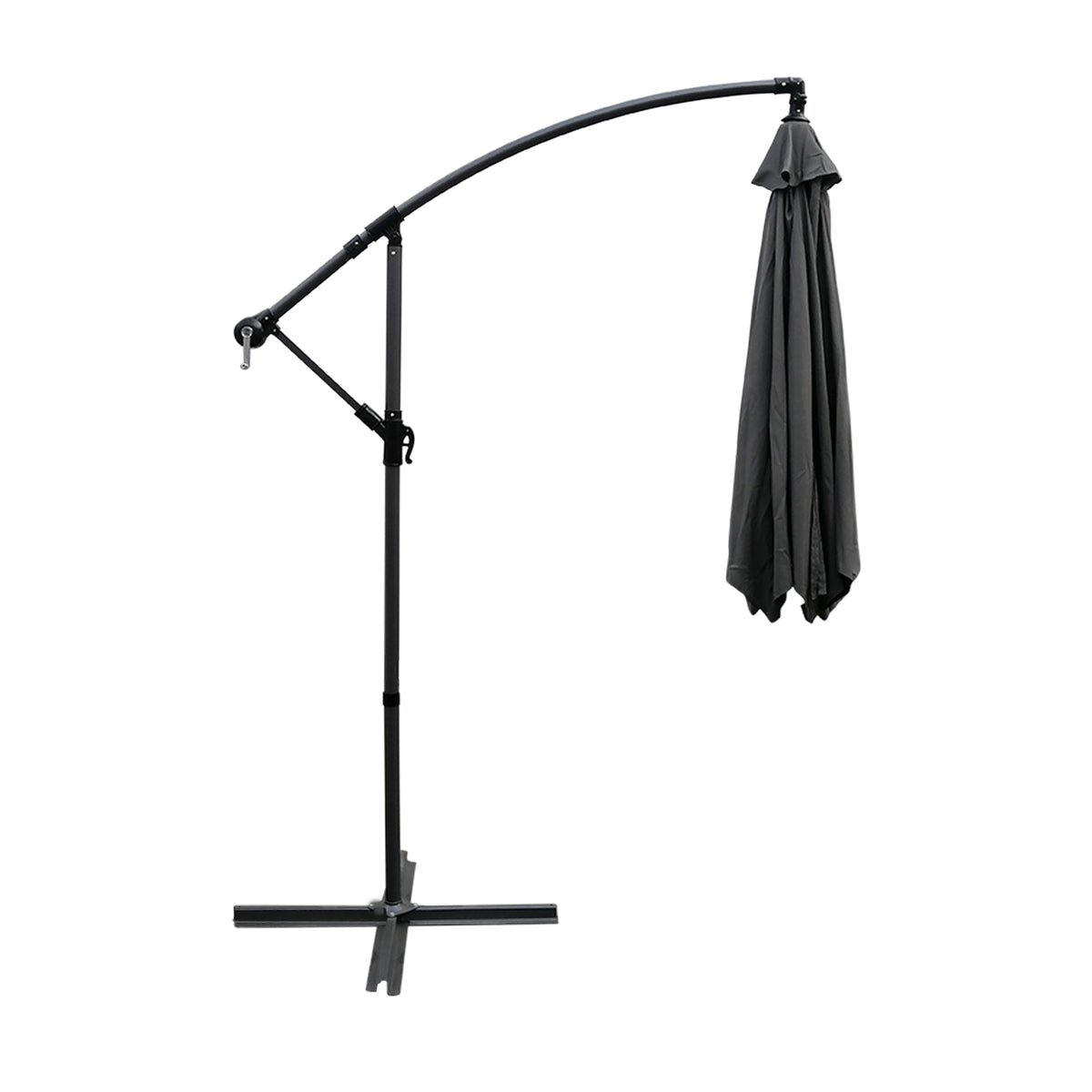Marquee 3m Charcoal Cantilever Umbrella - Image 4 of 6