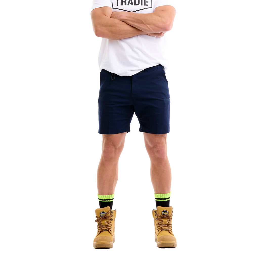 Tradie Pro Navy Mid Short - 77 - Image 2 of 6