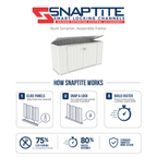Absco Sheds 2.26 x 0.78 x 1.15m Wheelie Bin Cover - Image 4 of 19