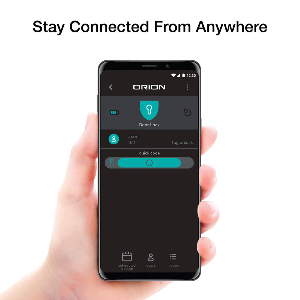 Orion Grid Connect Smart Wi-Fi Entrance Lock - Image 9 of 9