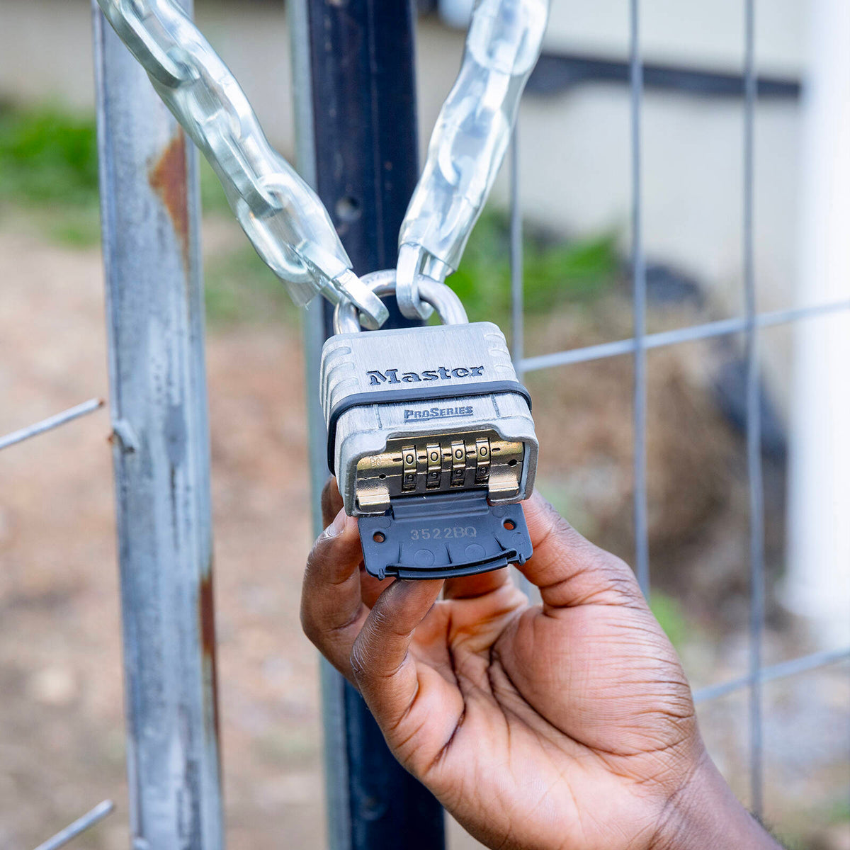 Master Lock Stainless Steel Combination Lock - Image 7 of 9