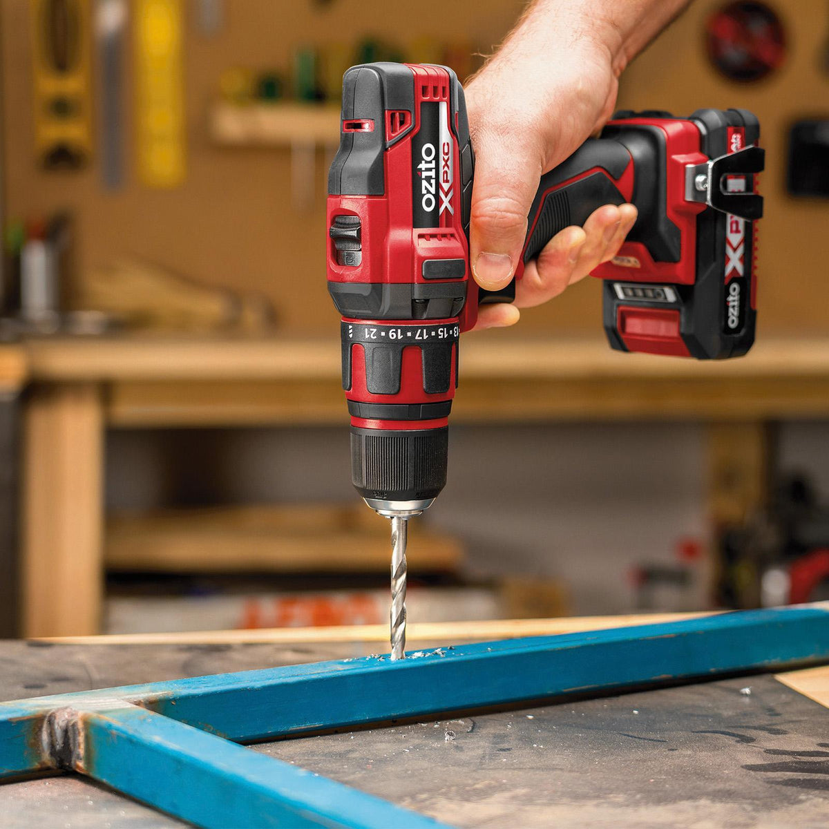 Ozito PXC 18V Cordless Drill and Impact Driver PX2PAK-500 - Kit - Image 2 of 8