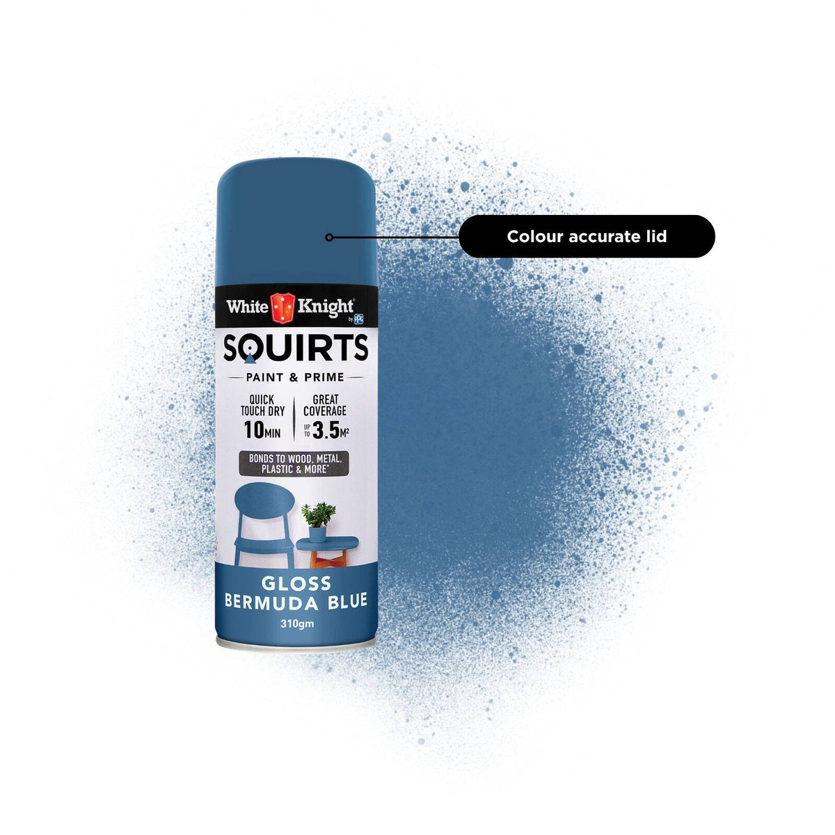 White Knight 310g Squirts Spray Paint - Image 106 of 205
