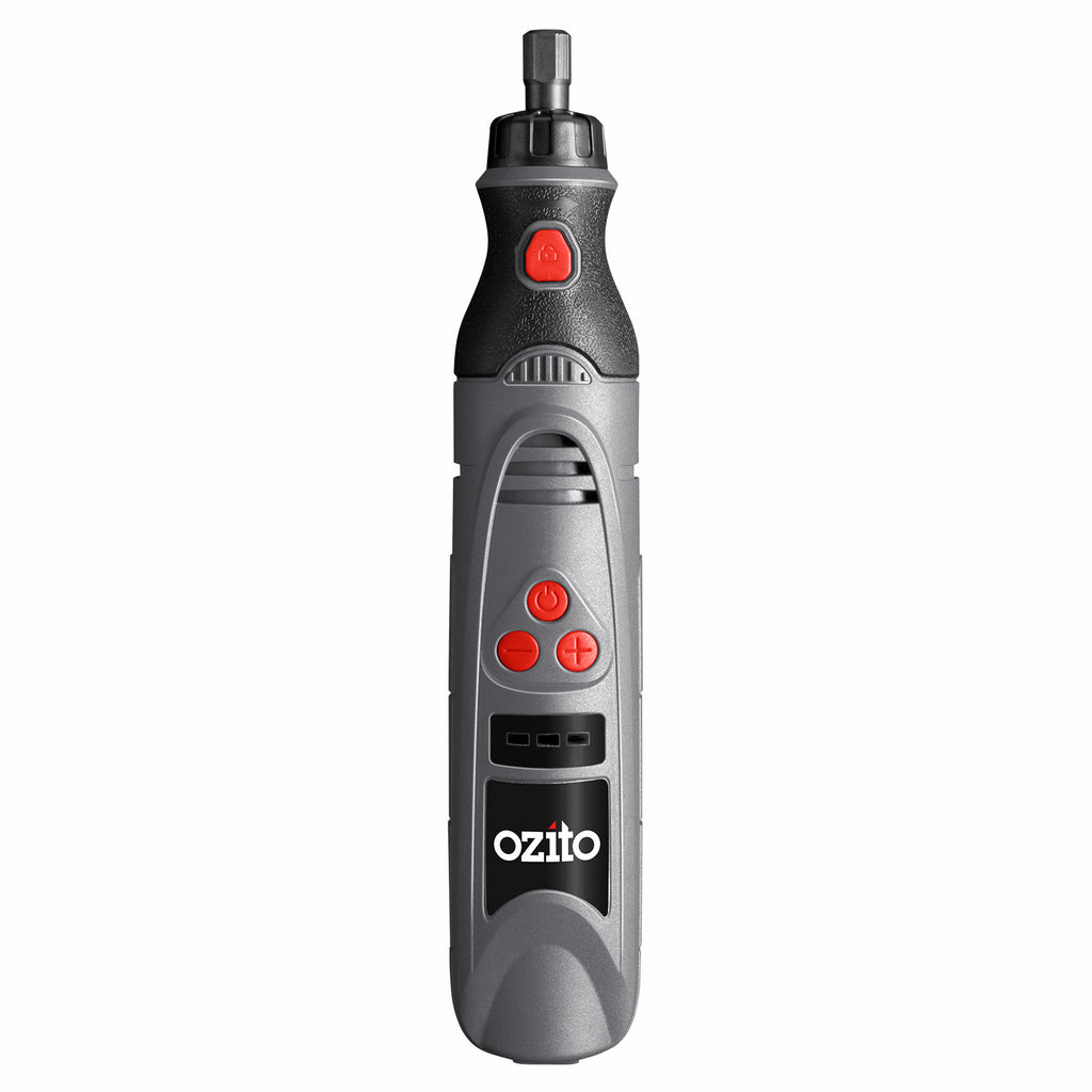 Ozito 3.6V Lithium Ion Cordless Rotary Tool With 118 Piece Accessory Kit - Image 3 of 11