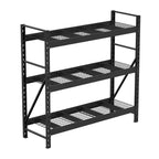 Rack It 1000kg 1938 x 1830 x 645mm Black 3 Shelf Starter Kit - Image 1 of 8