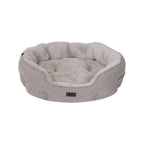 Baxter Bone Taupe Sofa Style Fabric Shell Bed - Image 1 of 9