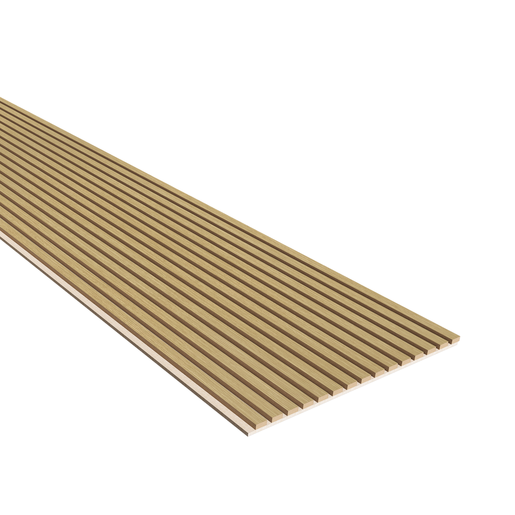 SpecRite 2700 x 600 x 21mm Oak Caramel Back Acoustic Timber - Image 1 of 3