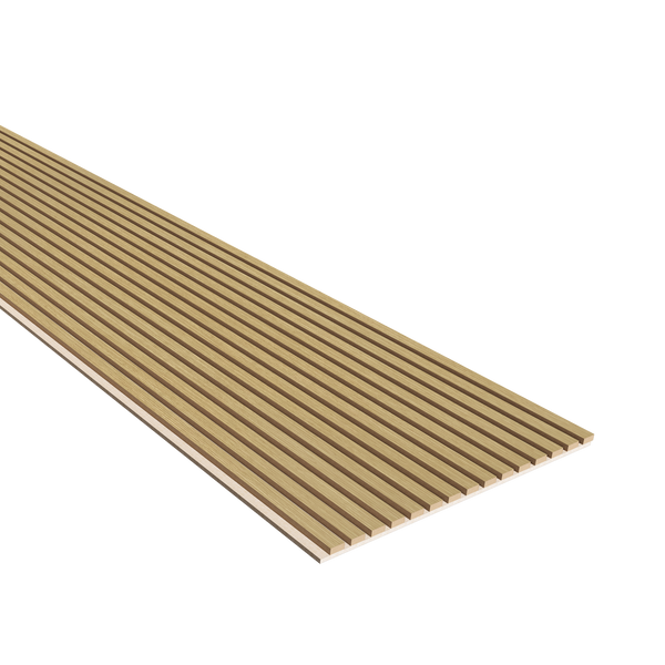 SpecRite 2700 x 600 x 21mm Oak Caramel Back Acoustic Timber