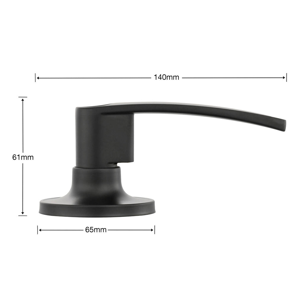 Ikonic Black Matte Norr Privacy Lever Set - Image 5 of 10