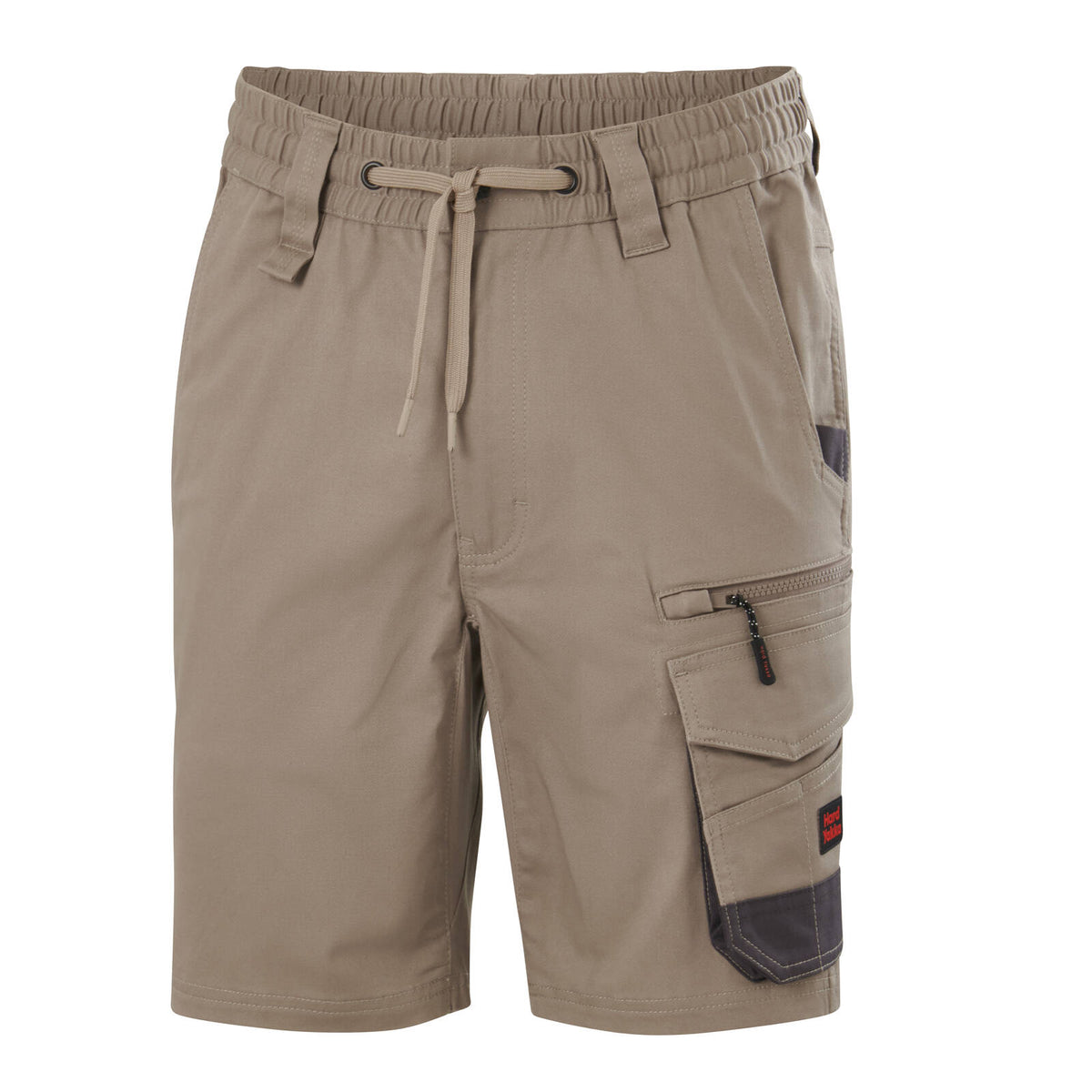 Hard Yakka Men's Desert Tough Utility Mid Length Shorts - Image 4 of 11