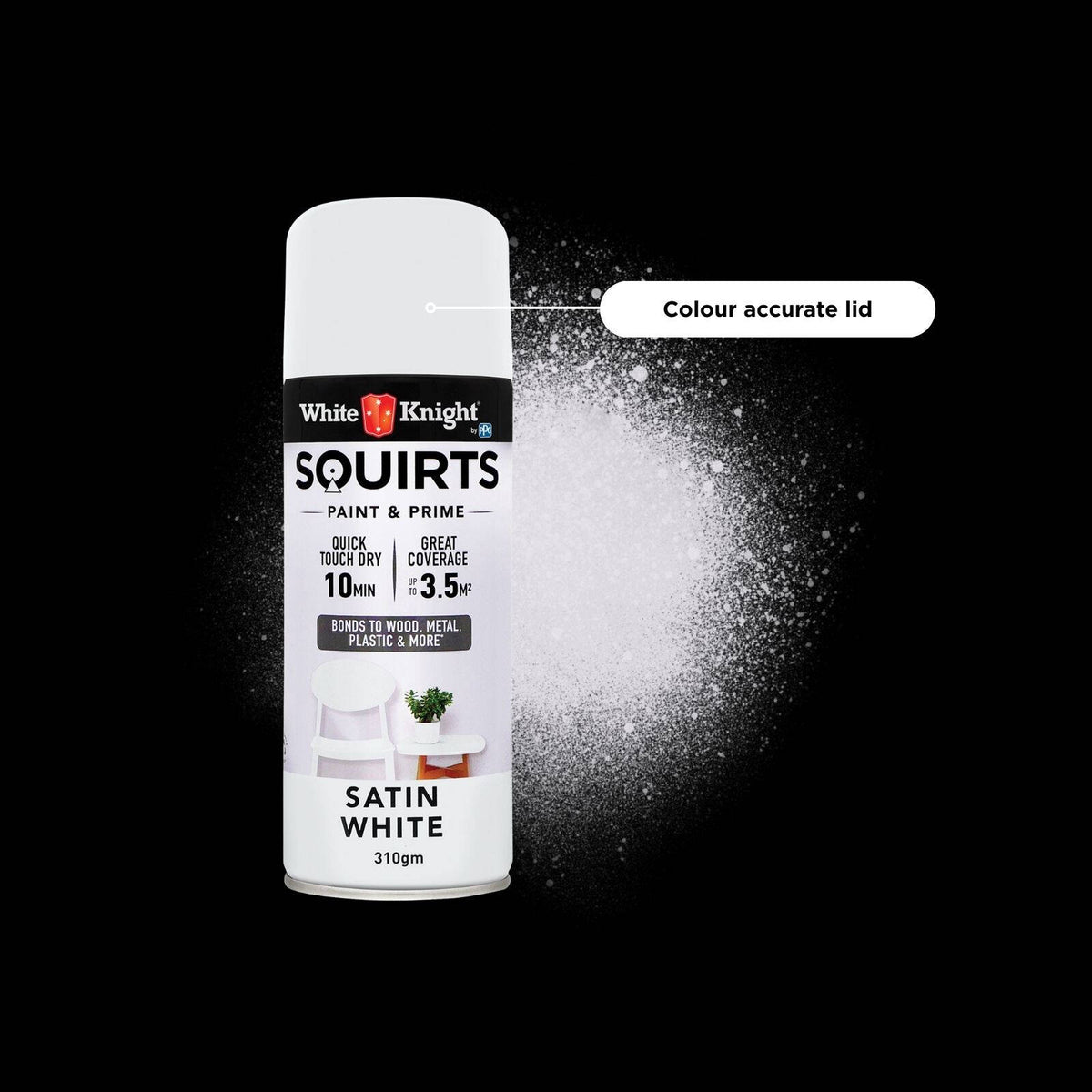 White Knight 310g Squirts Spray Paint - Image 74 of 205