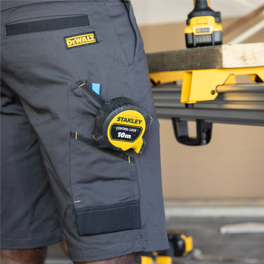 DEWALT Men's Grey Bennington PROStretch Shorts - Image 5 of 9
