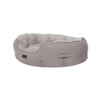 Baxter Bone Taupe Sofa Style Fabric Shell Bed - Image 4 of 9
