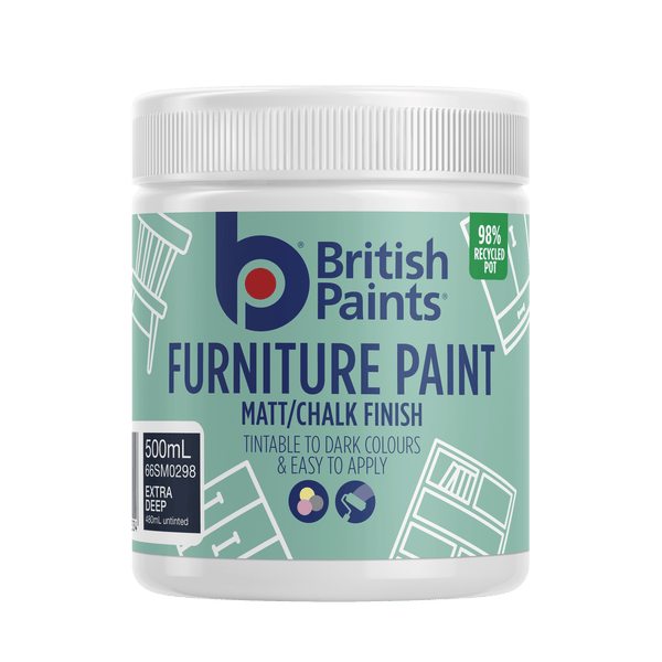 British Paints 500ml Extra Deep Furniture Paint