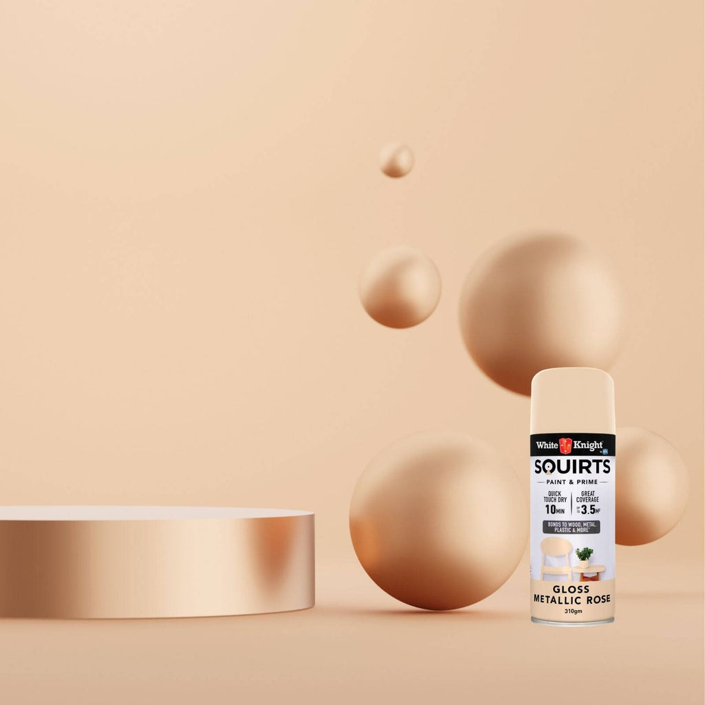 White Knight 310g Metallic Gloss Squirts Spray Paint - Image 21 of 25