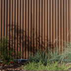 Ekodeck 219 x 26mm 3.6m Hazelwood Batten Screen Castellated Panel - Image 3 of 4