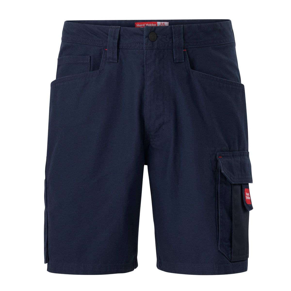 Hard Yakka Navy Legends Relaxed Fit Cotton Work Cargo Short - Size 107R - Image 1 of 1