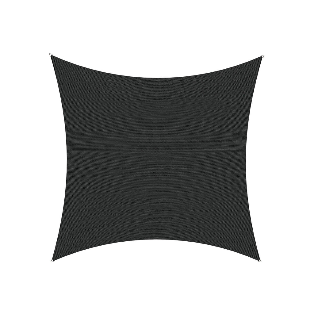 Coolaroo 5.4m Square Black Slate Designer Series Shade Sail - Image 1 of 7