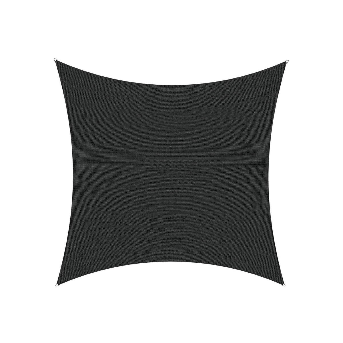 Coolaroo 5.4m Square Black Slate Designer Series Shade Sail - Image 1 of 7