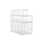 All Set Clear Wide Compartment Box With Two Dividers - Image 2 of 6