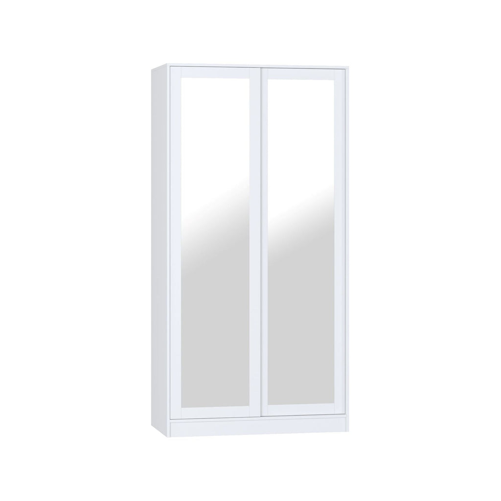 Practa White 2 Door Mirror Sliding Robe - Image 4 of 4