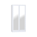 Practa White 2 Door Mirror Sliding Robe - Image 4 of 4