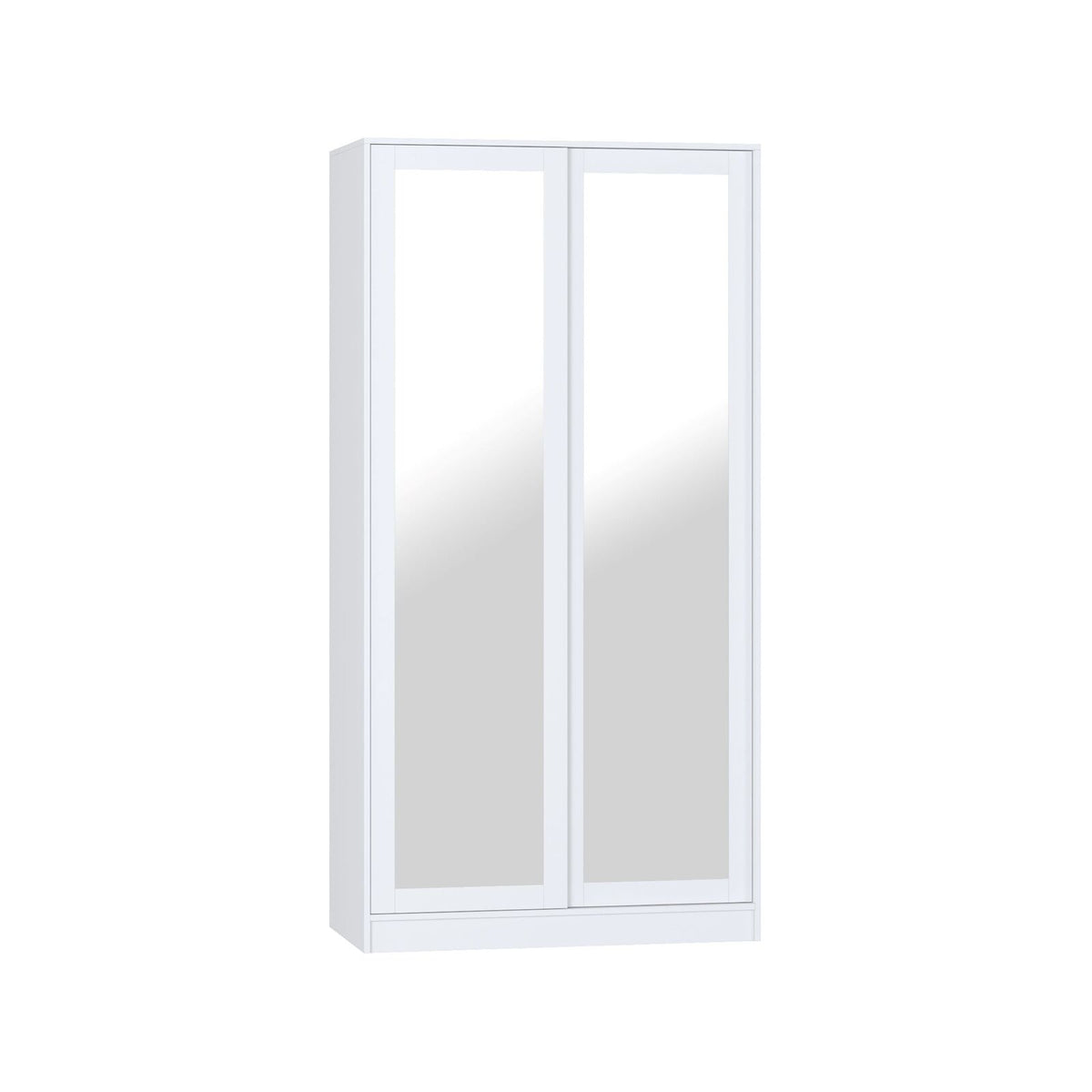 Practa White 2 Door Mirror Sliding Robe - Image 4 of 4