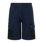 Citeco Women's Navy Cotton Stretch Mid Shorts - Image 1 of 11