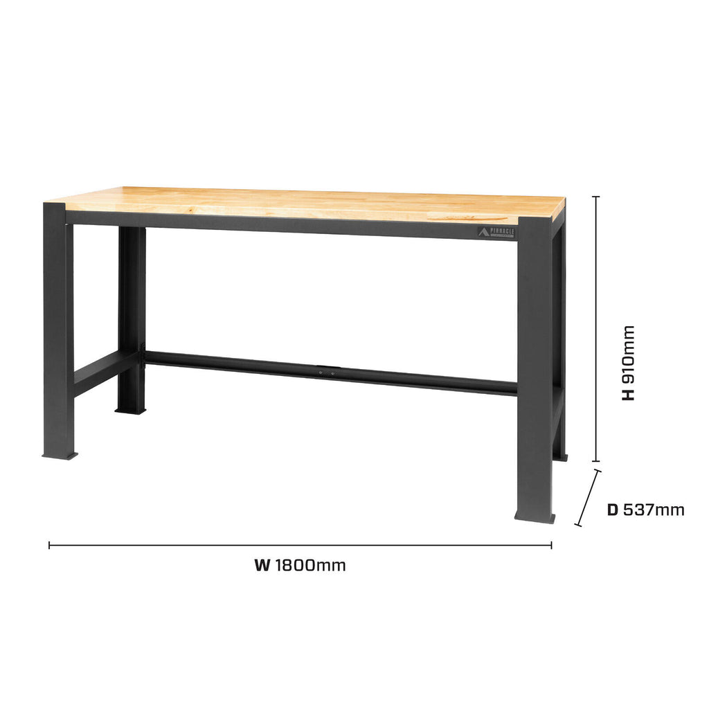 Pinnacle 910 x 1800 x 540 XL Timber Top Workbench - Image 4 of 4