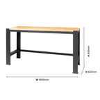 Pinnacle 910 x 1800 x 540 XL Timber Top Workbench - Image 4 of 4