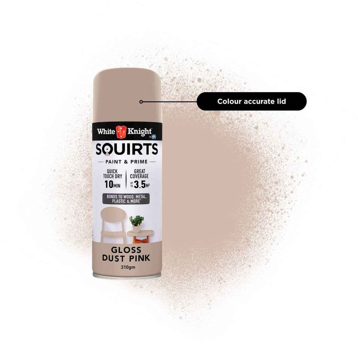 White Knight 310g Squirts Spray Paint - Image 57 of 205